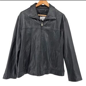 Vintage Wilsons Leather Classic Black Jacket